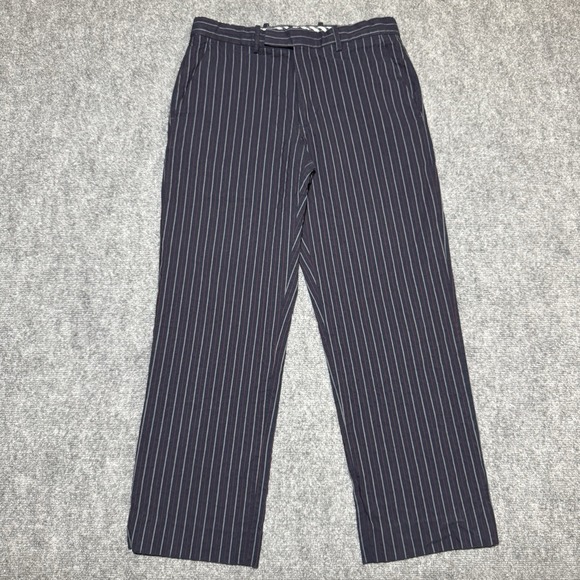 Etro Milano Striped Pants Trousers Adult Size 48 (31x27) Preppy Maximalist Italy